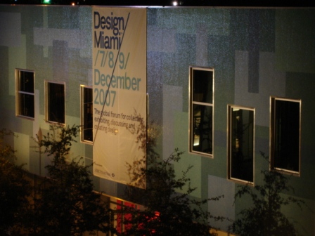 Lighting, exhibit, corporate-branding, 'Design Miami', Moore Furniture Building, Miami, FL