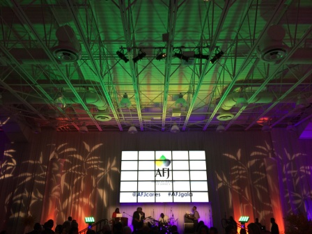 Lighting, corporate theatre, American Friends of Jamaica, JW Marriott Marquis, Miami, FL