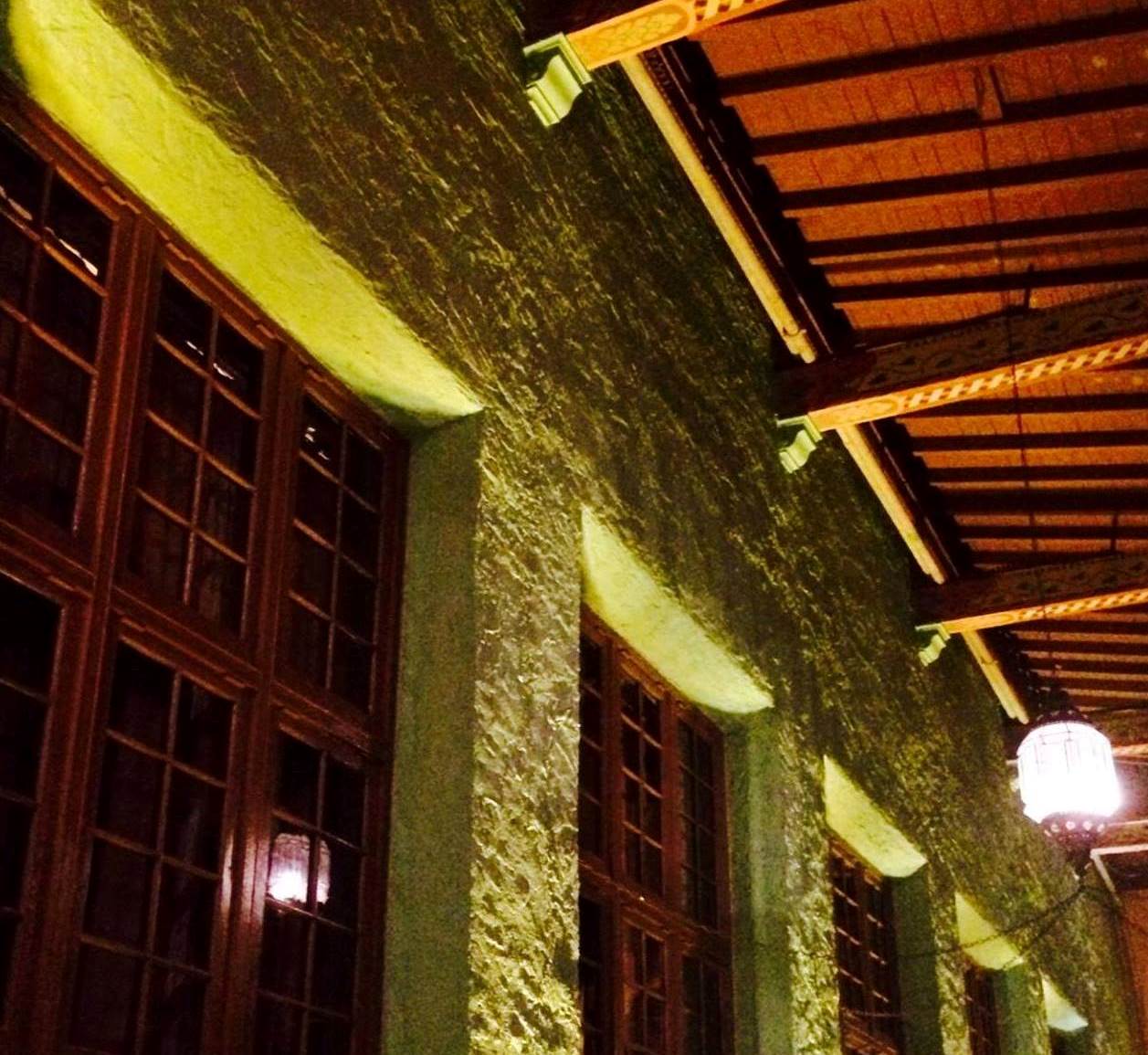 Uplighting, architectural, historic Biltmore Golf & Country Club, Coral Gables, FL