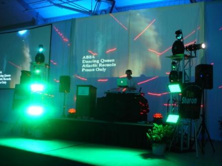 Lighting, party, VJ Tom Laroc | Boys & Girls Club of Collier County, Naples, FL