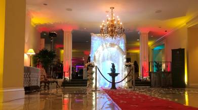 Lighting, fashion event, fundraiser, The 64th Annual Beaux Art Costume Ball 'Viva Las Vegas', Riviera Country Club, Coral Gables, FL