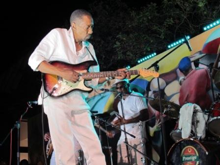 Lighting, stage-concert, international, Dadou Pasquet | Magnum Band, 'Big Night In Little Haiti', City of Miami, FL