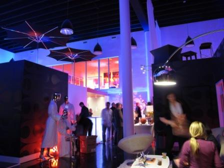 Uplighting, showroom, LED, Seiden & Co, Miami, FL