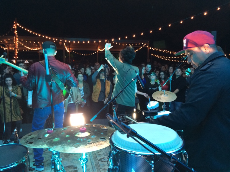 Lighting, concert, Latin-fusion, 'Locos Por Juana', The Wynwood Yard, Miami, FL