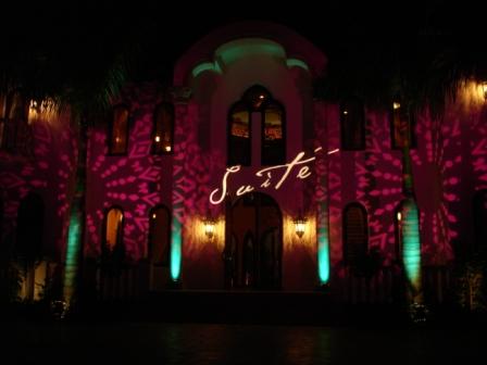Lighting, fashion event, club-style, Suite, at Private Residence, Miami Beach, FL