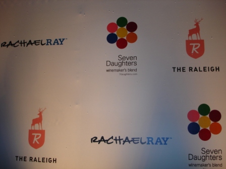 Lighting, step and repeat, Rachel Ray, Raleigh Hotel, Miami Beach, FL