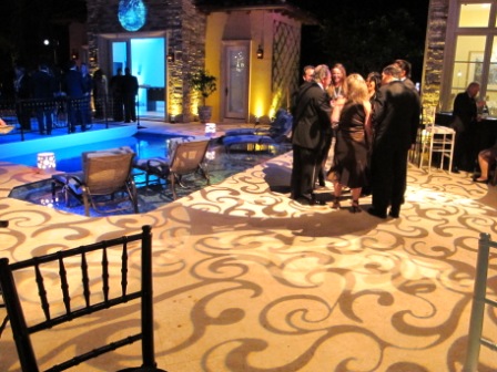 Lighting, soiree, residential, New Year's Eve, Lantana, FL